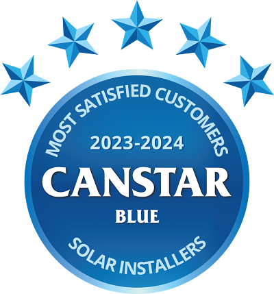 Canstar Blue Award 2024 - Top Ranked Solar Installer