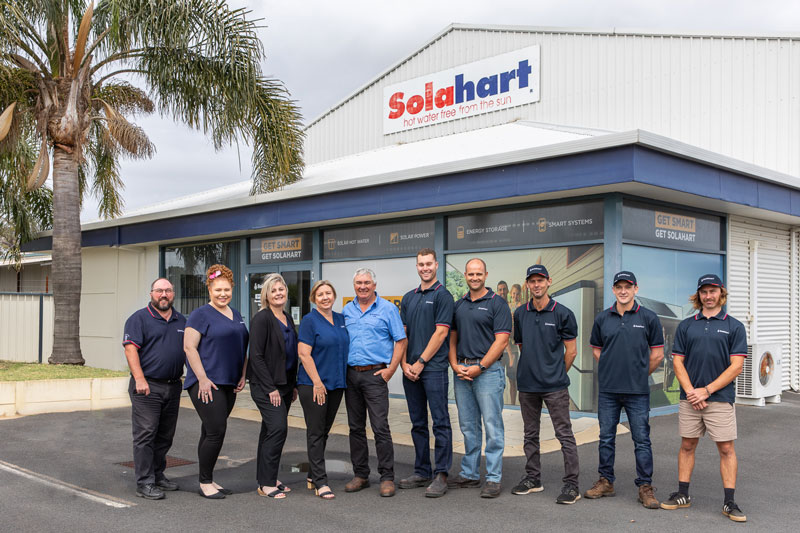 Your local Bunbury solar team from Solahart South West, based in Bunbury WA and serving the entire South West.