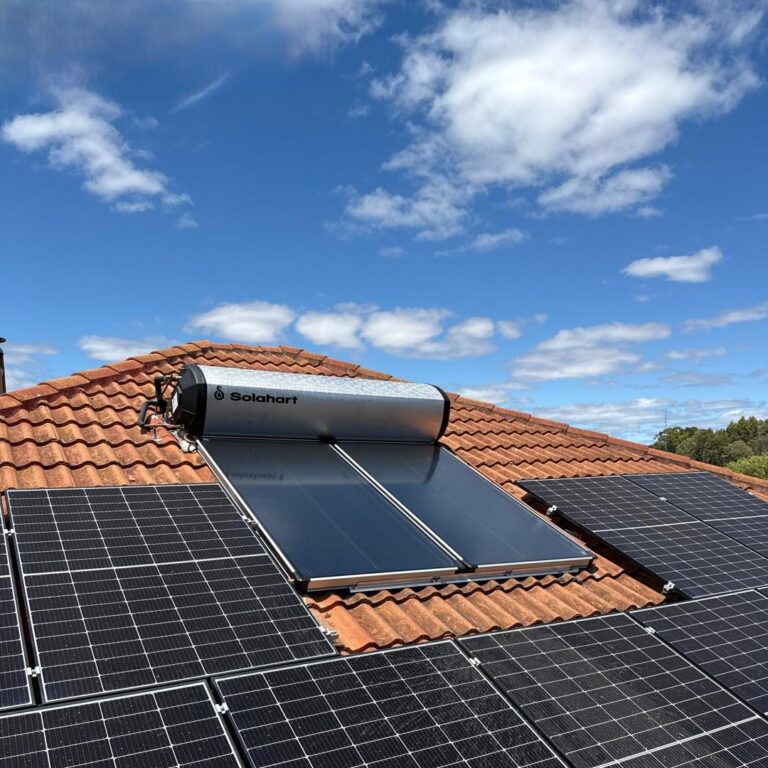 Solar power installation in Boyanup by Solahart South West