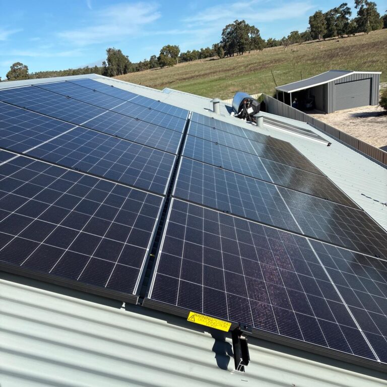 Solar power installation in Donnybrook by Solahart South West